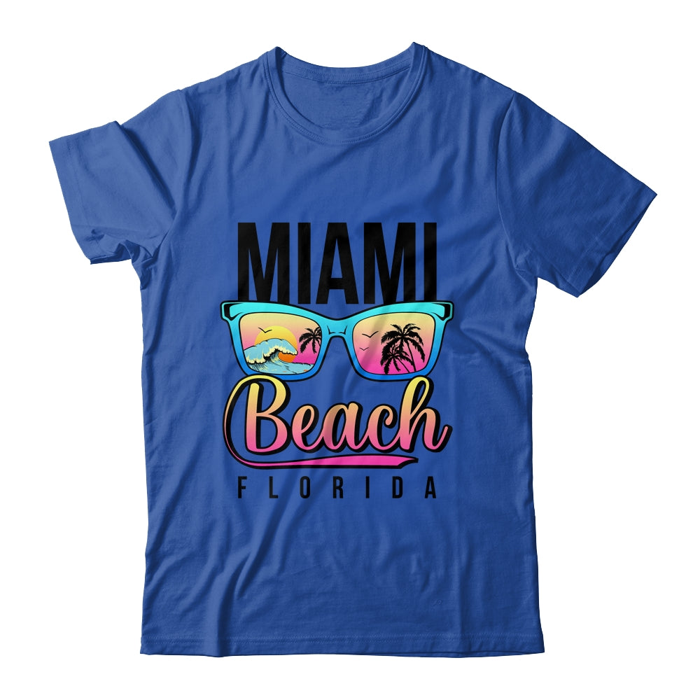 Miami Beach Florida Sunset Retro Souvenir Surf Miami Shirt & Tank Top | siriusteestore