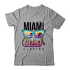 Miami Beach Florida Sunset Retro Souvenir Surf Miami Shirt & Tank Top | siriusteestore