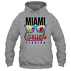Miami Beach Florida Sunset Retro Souvenir Surf Miami Shirt & Tank Top | siriusteestore