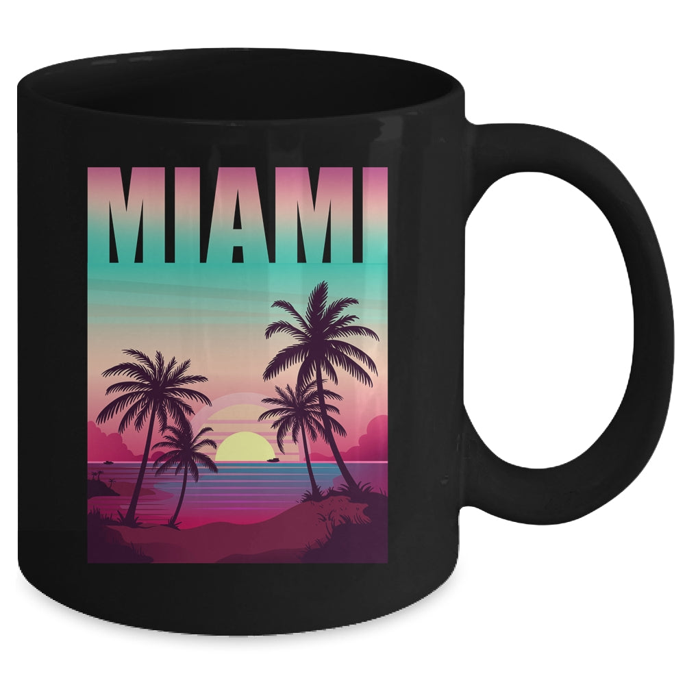 Miami Beach Souvenir Urban City By Night Florida USA US Mug | siriusteestore