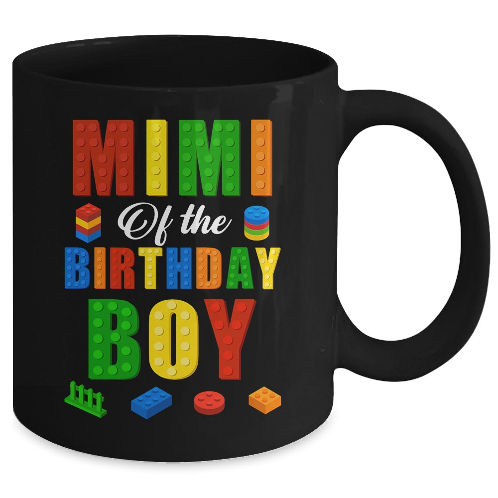 Mimi Birthday Boy Master Builder Building Bricks Blocks Mug | siriusteestore