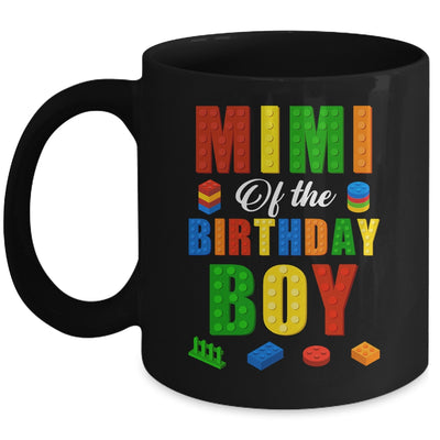 Mimi Birthday Boy Master Builder Building Bricks Blocks Mug | siriusteestore