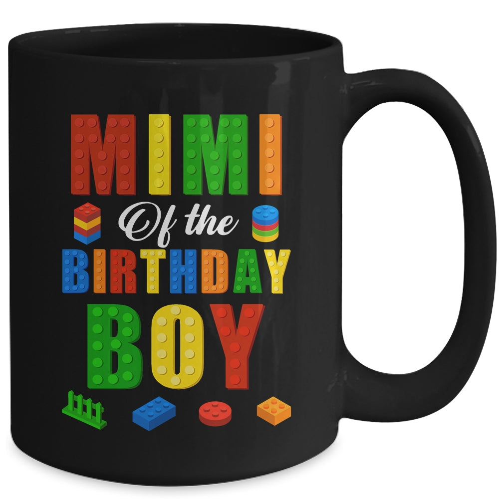 Mimi Birthday Boy Master Builder Building Bricks Blocks Mug | siriusteestore