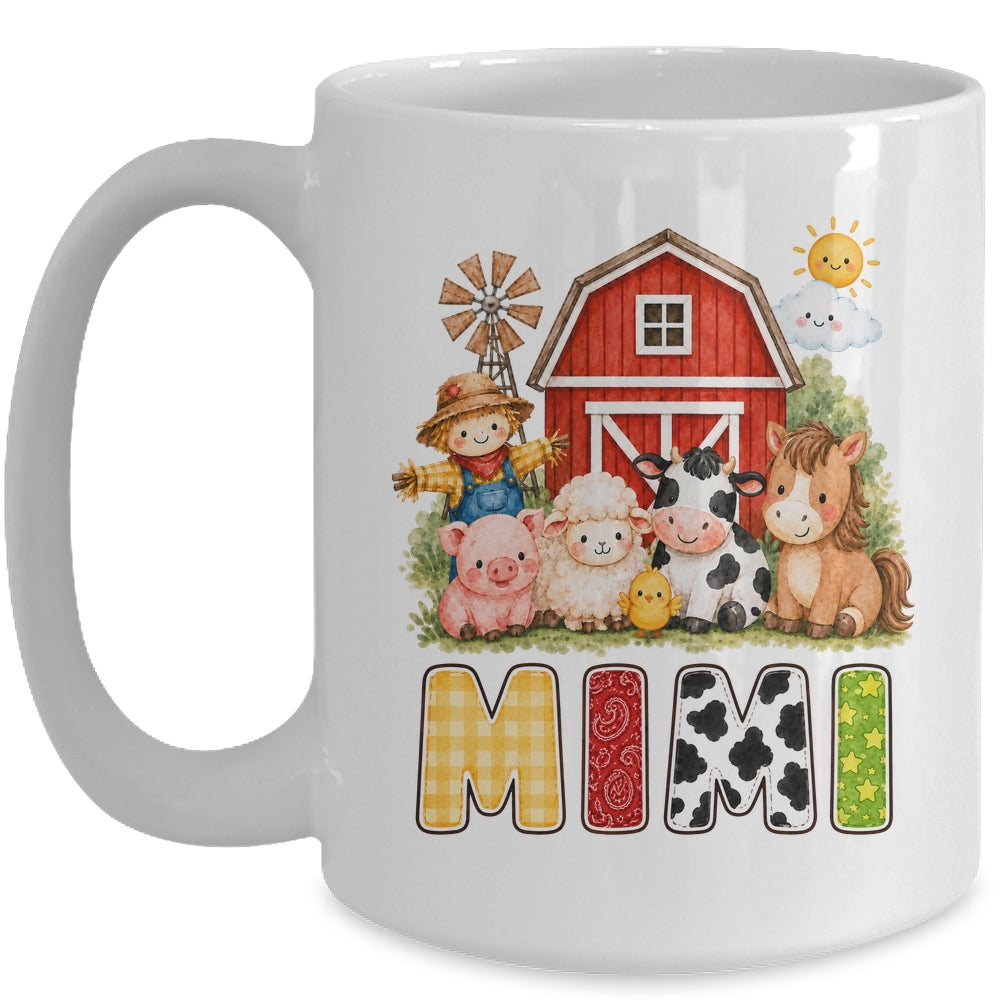Mimi Farm Cow 1St Birthday Girl Boy Matching Family Mug | siriusteestore