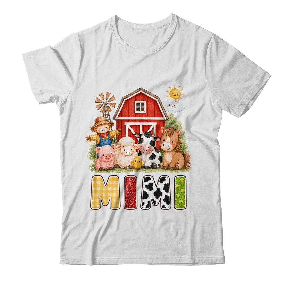 Mimi Farm Cow 1St Birthday Girl Boy Matching Family Shirt & Hoodie | siriusteestore