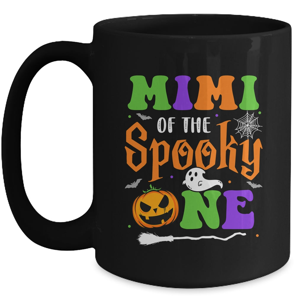 Mimi Halloween 1st Birthday Boy Matching Family Spooky One Mug | siriusteestore