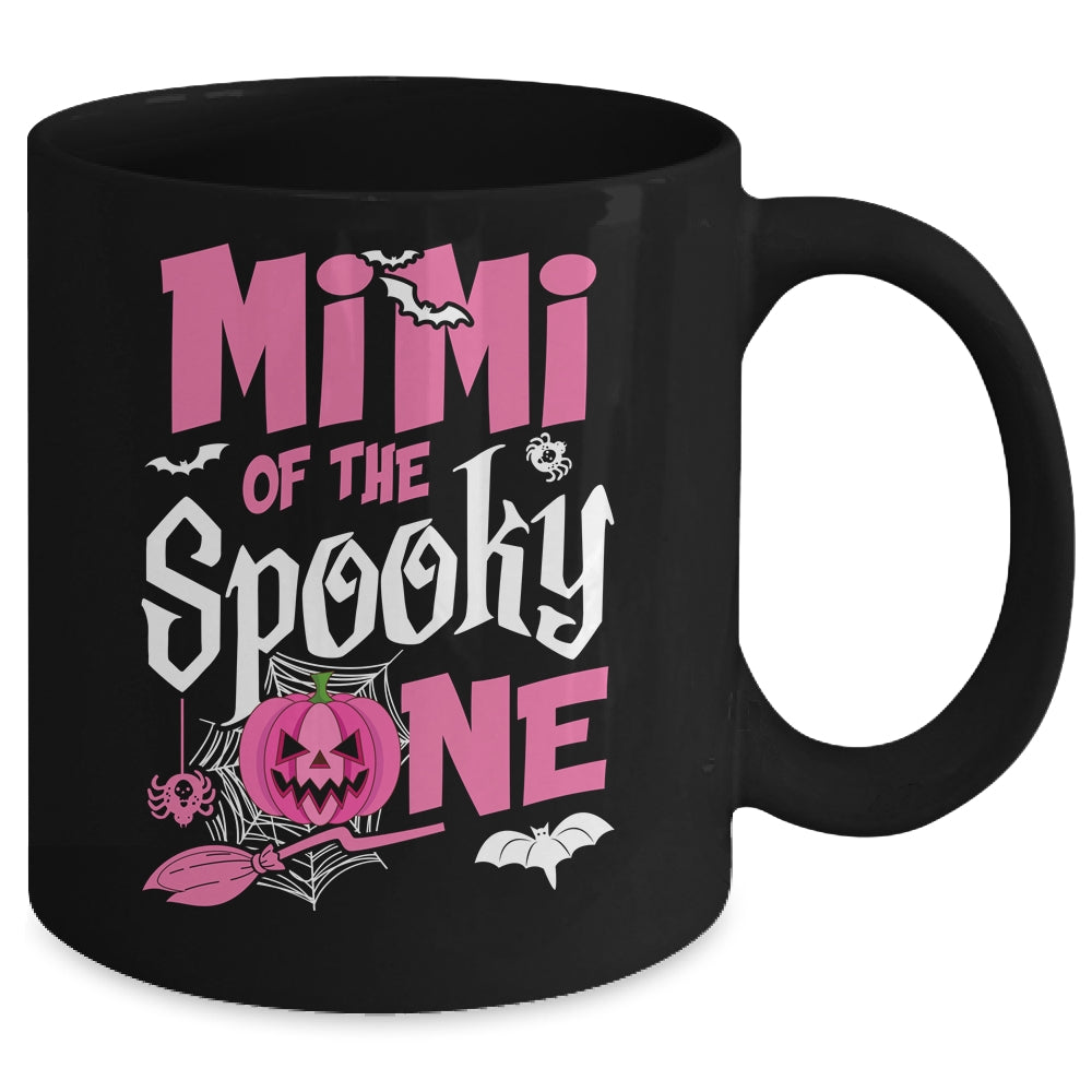 Mimi Halloween 1st Birthday Girl Matching Family Spooky One Mug | siriusteestore