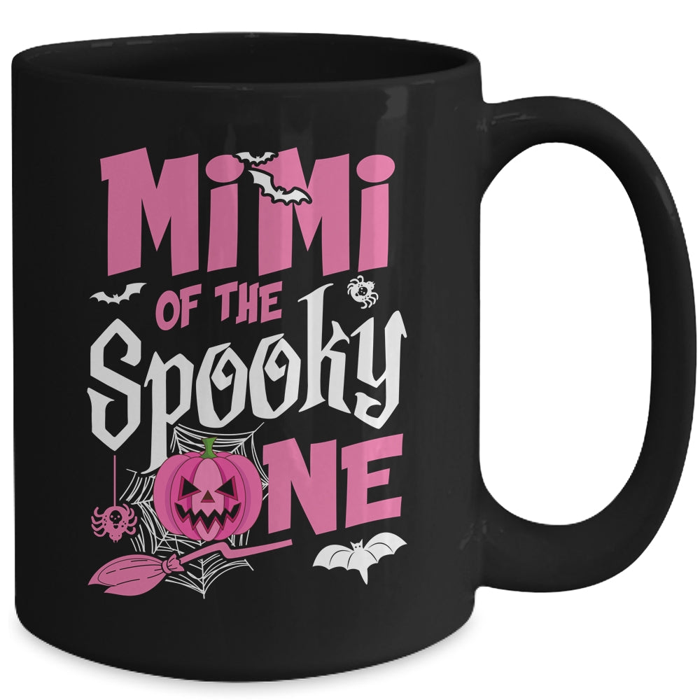 Mimi Halloween 1st Birthday Girl Matching Family Spooky One Mug | siriusteestore