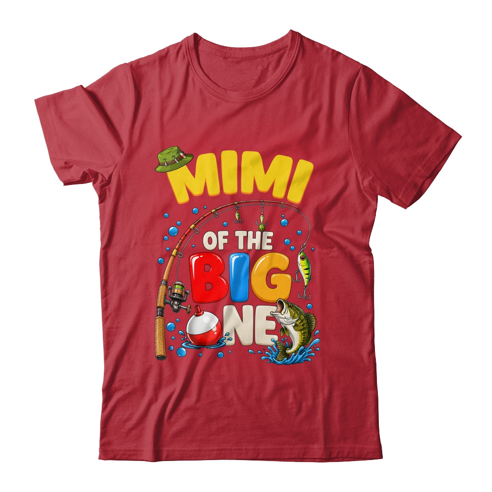 Mimi Of The Big One Fishing Birthday Boy Family Party Shirt & Hoodie | siriusteestore