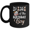 Mimi Of The Birthday Boy Cow Farm 1st Birthday Boy Mug | siriusteestore