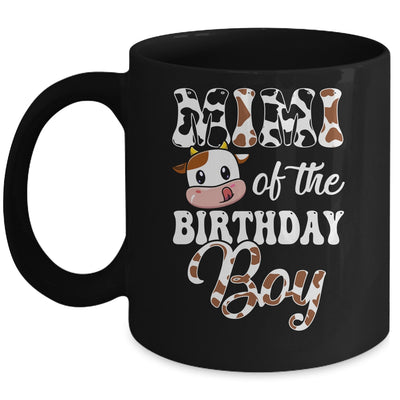 Mimi Of The Birthday Boy Cow Farm 1st Birthday Boy Mug | siriusteestore