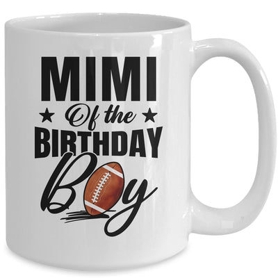 Mimi Of The Birthday Boy Football 1st Birthday Party Mug | siriusteestore