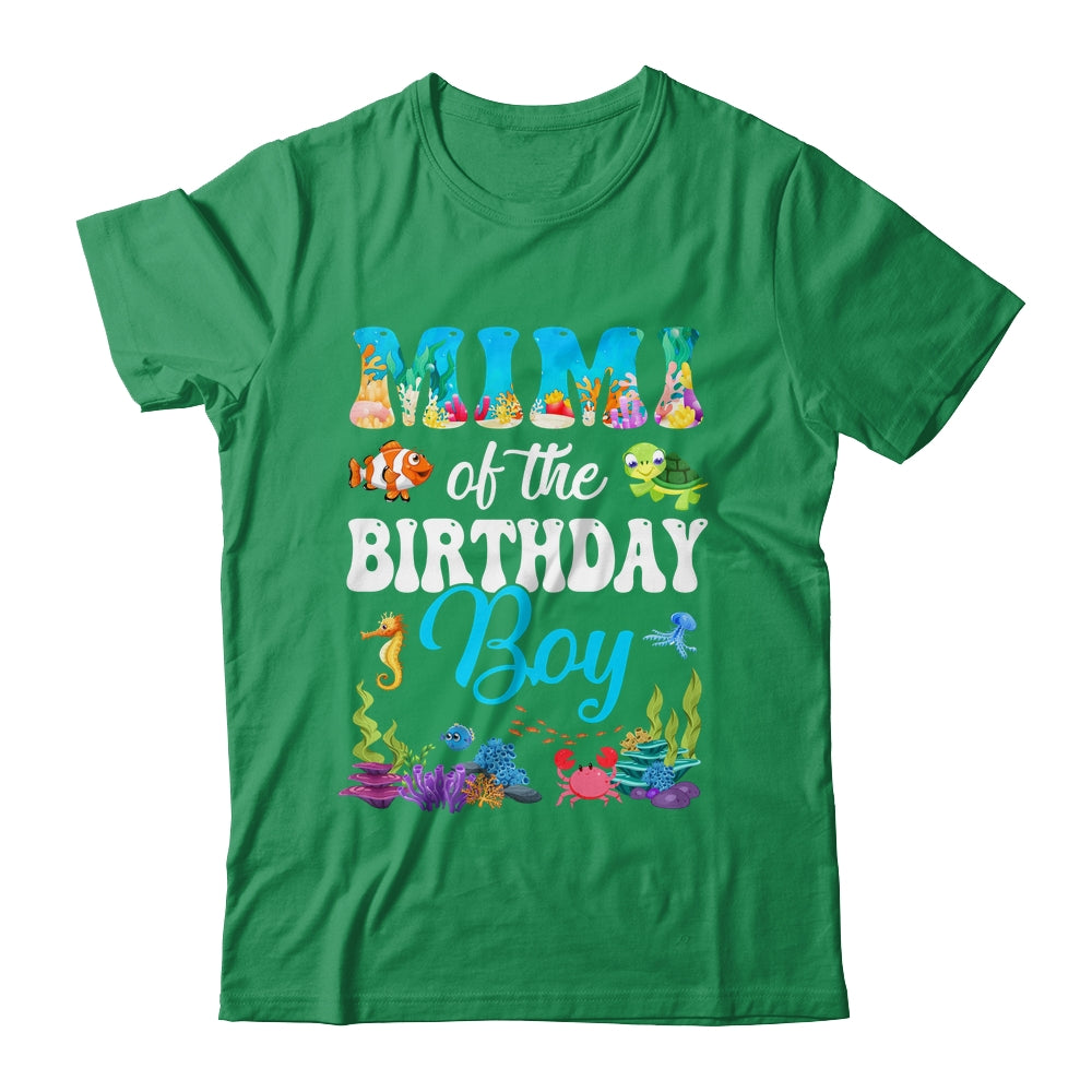 Mimi Of The Birthday Boy Sea Fish Ocean Aquarium Party Shirt & Hoodie | siriusteestore