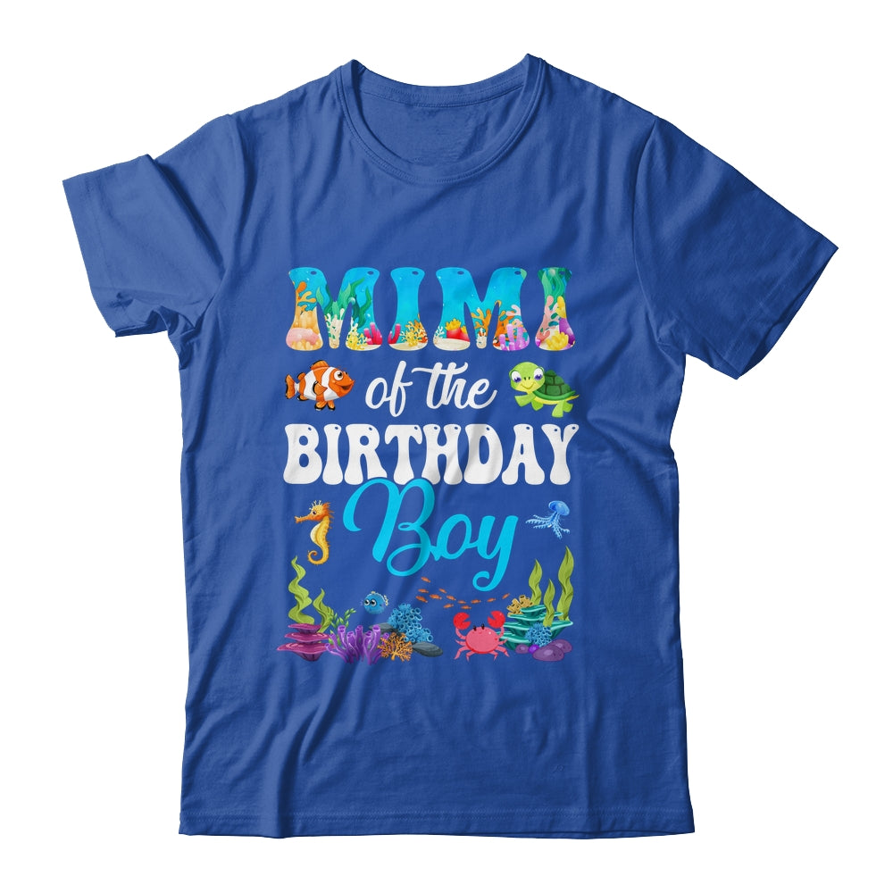 Mimi Of The Birthday Boy Sea Fish Ocean Aquarium Party Shirt & Hoodie | siriusteestore