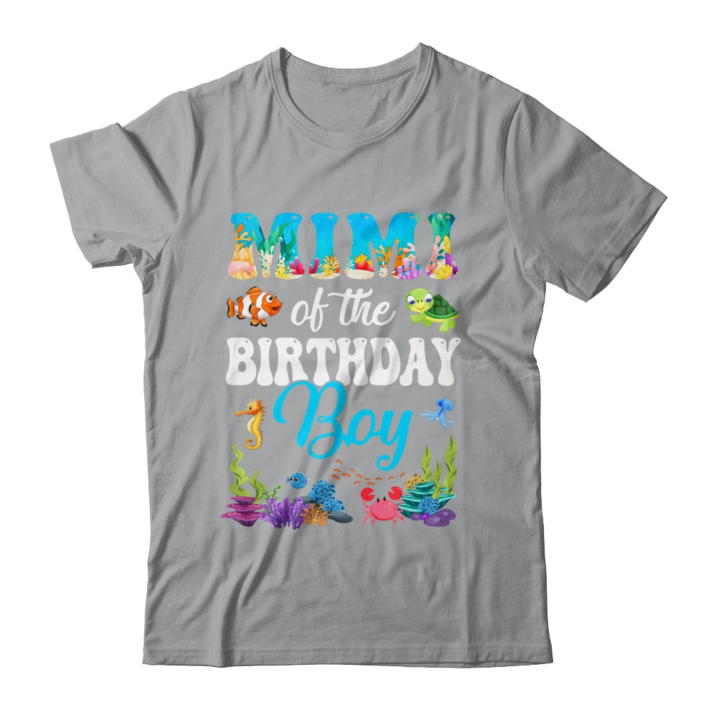 Mimi Of The Birthday Boy Sea Fish Ocean Aquarium Party Shirt & Hoodie | siriusteestore