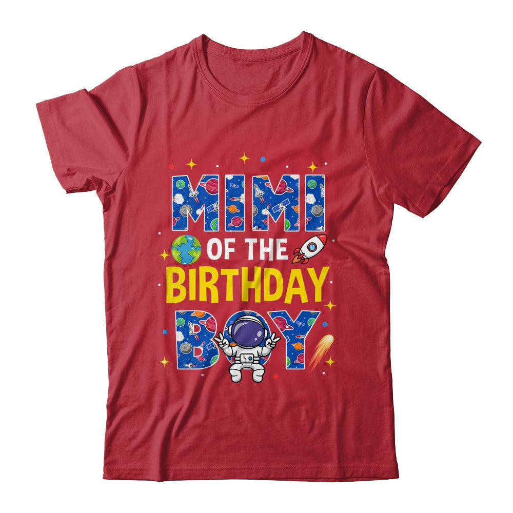 Mimi Of The Birthday Boy Space Astronaut Family Birthday Shirt & Hoodie | siriusteestore