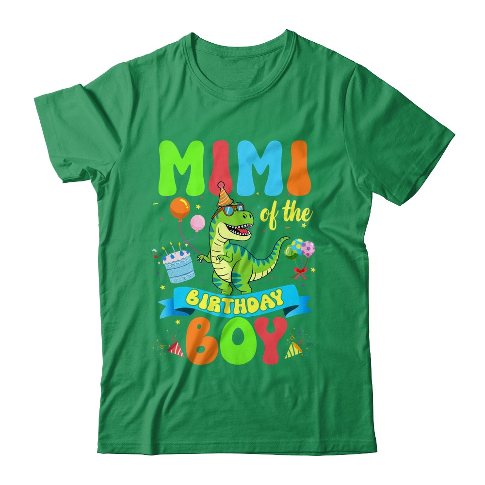 Mimi Of The Birthday Boy TRex Dinosaur Birthday Family Shirt & Hoodie | siriusteestore