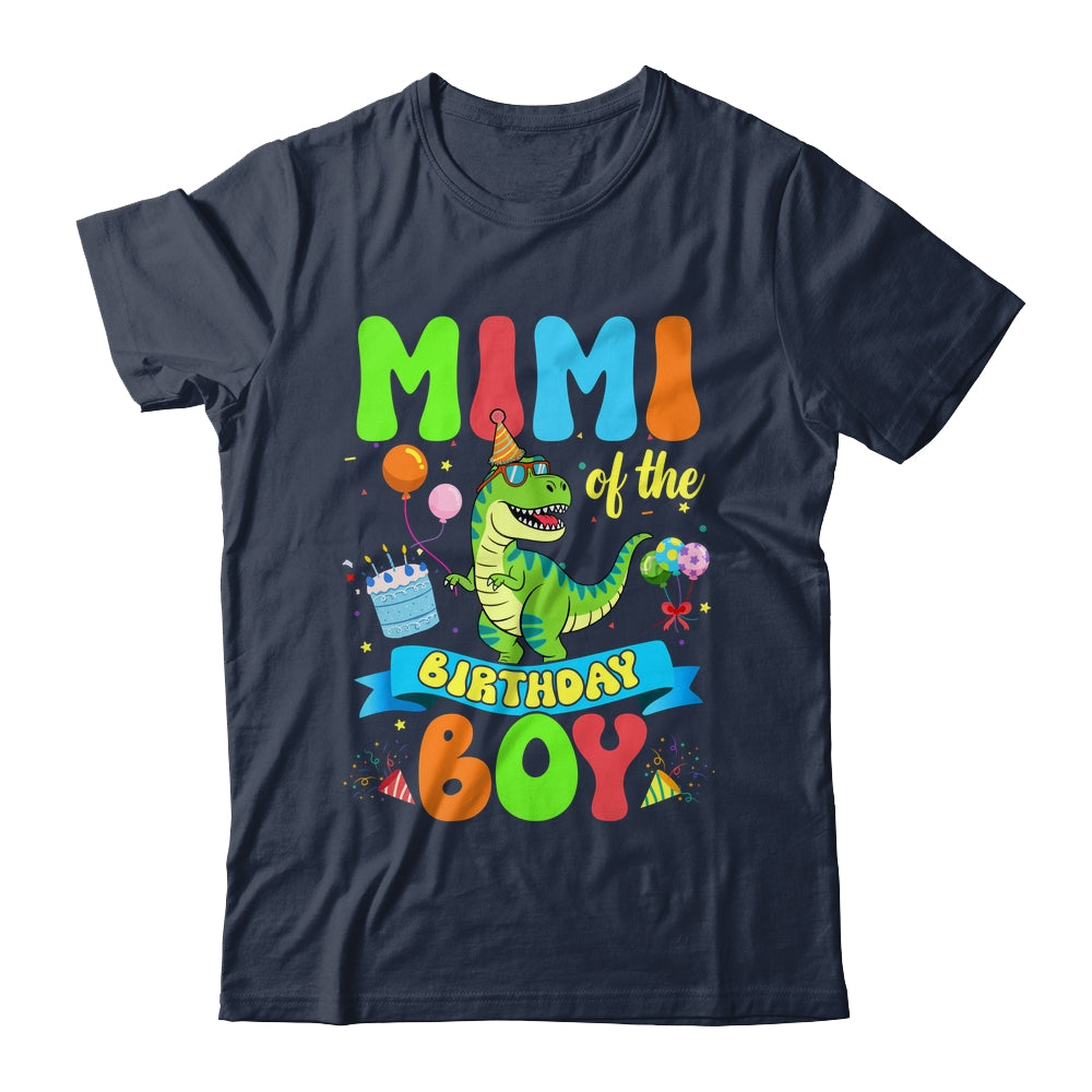 Mimi Of The Birthday Boy TRex Dinosaur Birthday Family Shirt & Hoodie | siriusteestore