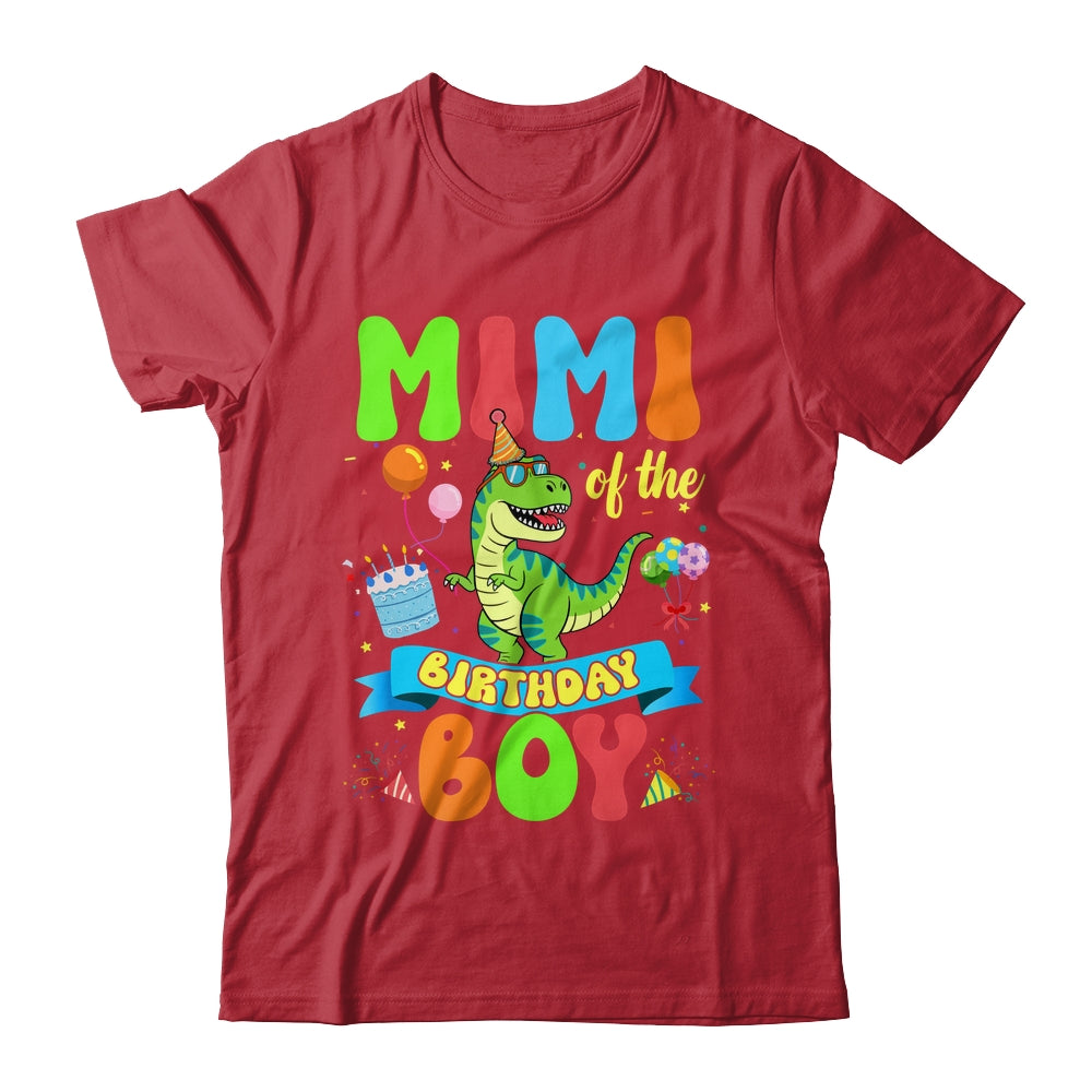 Mimi Of The Birthday Boy TRex Dinosaur Birthday Family Shirt & Hoodie | siriusteestore
