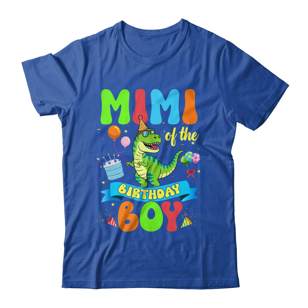Mimi Of The Birthday Boy TRex Dinosaur Birthday Family Shirt & Hoodie | siriusteestore