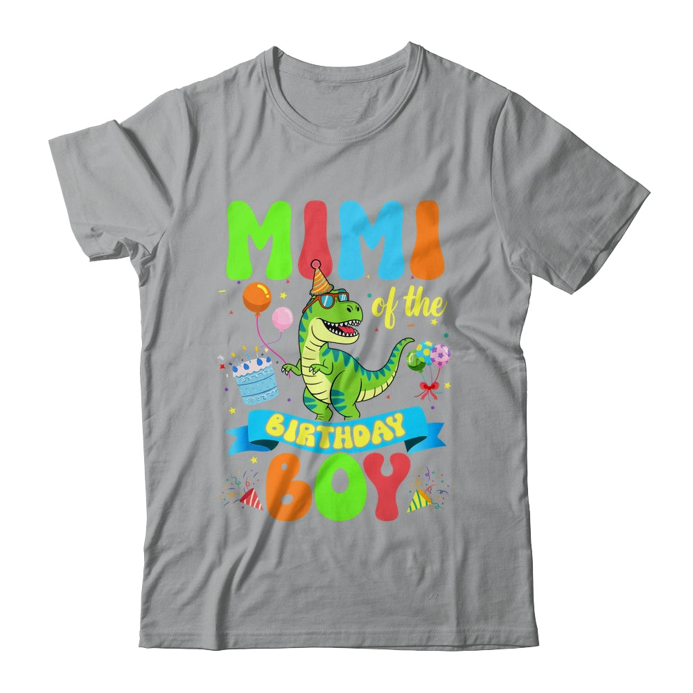 Mimi Of The Birthday Boy TRex Dinosaur Birthday Family Shirt & Hoodie | siriusteestore