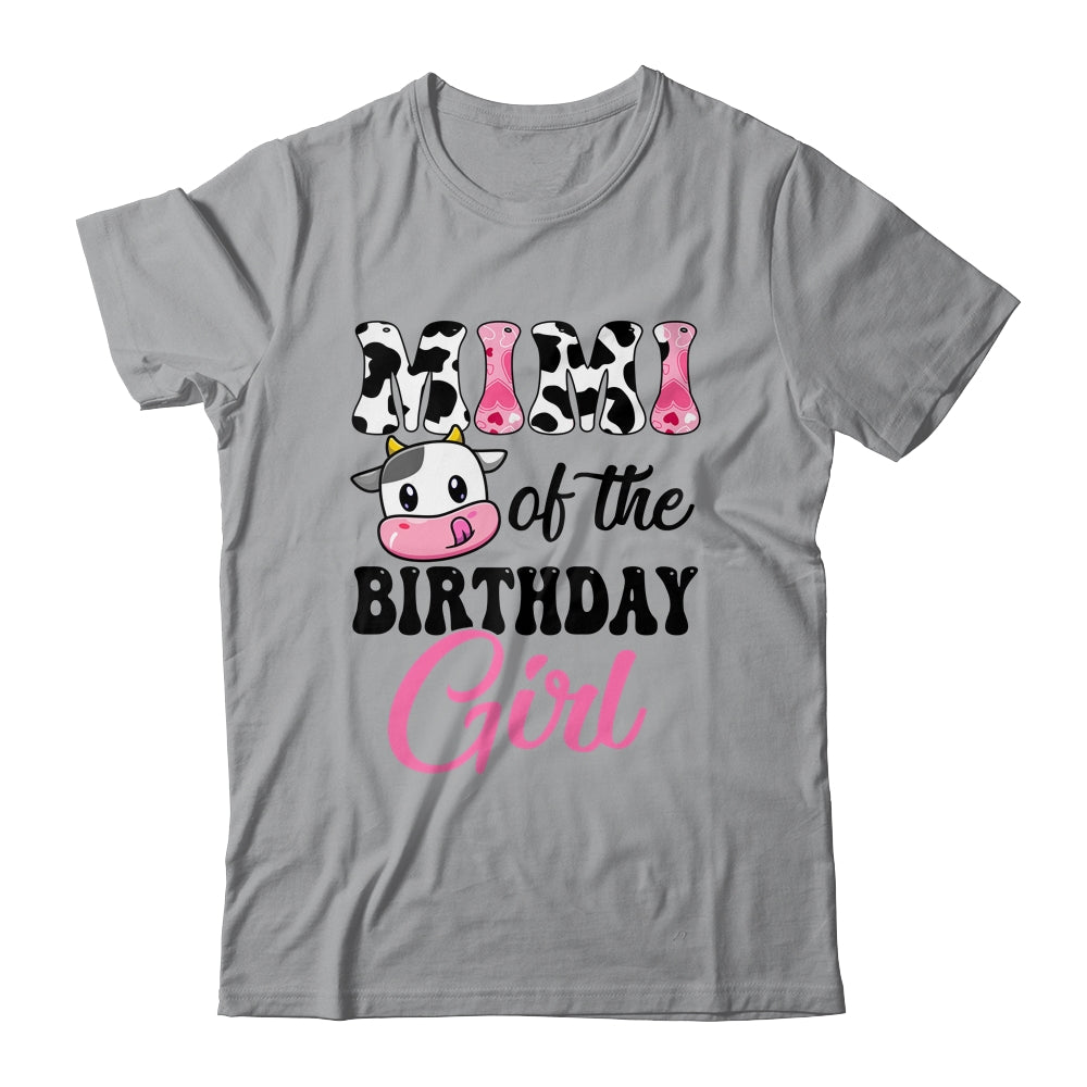 Mimi Of The Birthday Girl Cow Farm 1st Birthday Girl Shirt & Hoodie | siriusteestore
