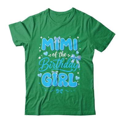 Mimi Of The Birthday Girl Family Coquette Bow Blue Cute Shirt & Hoodie | siriusteestore