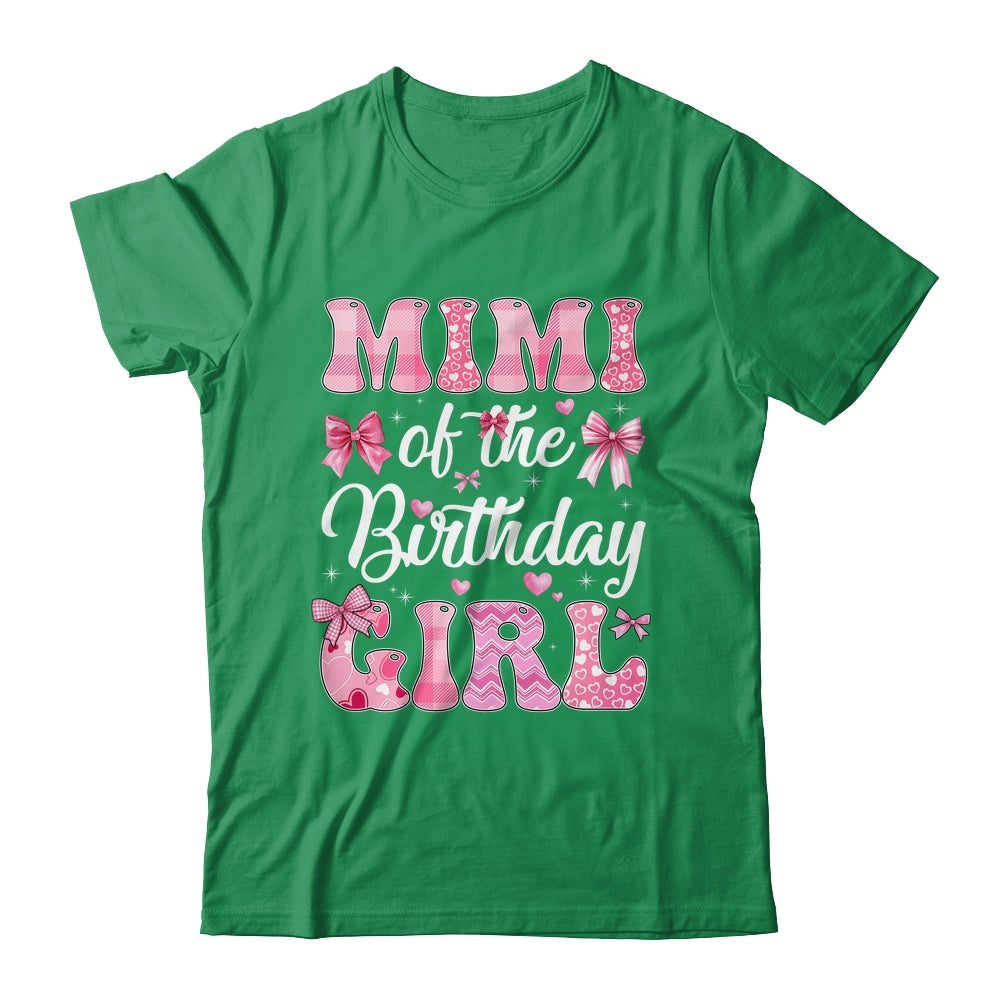 Mimi Of The Birthday Girl Family Pink Coquette Bow Shirt & Hoodie | siriusteestore