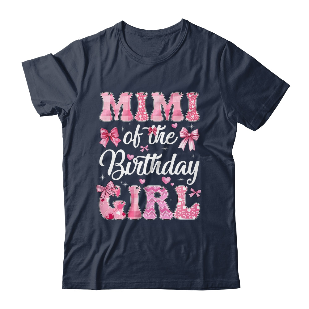 Mimi Of The Birthday Girl Family Pink Coquette Bow Shirt & Hoodie | siriusteestore