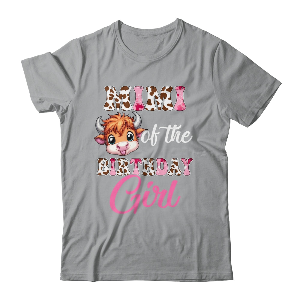Mimi Of The Birthday Girl Highland Cow Farm 1st Birthday Shirt & Hoodie | siriusteestore