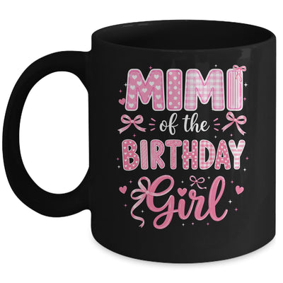Mimi Of The Birthday Girl Matching Pink Coquette Bow Mug | siriusteestore