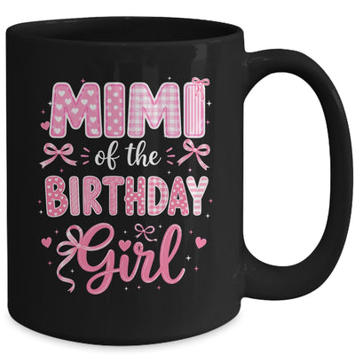 Mimi Of The Birthday Girl Matching Pink Coquette Bow Mug | siriusteestore