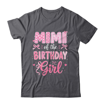 Mimi Of The Birthday Girl Matching Pink Coquette Bow Shirt & Hoodie | siriusteestore
