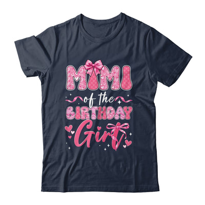 Mimi Of The Birthday Girl Pink Coquette Bow Family Shirt & Hoodie | siriusteestore
