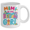 Mimi Of The Birthday Girl Pool Party Beach Family Matching Mug | siriusteestore