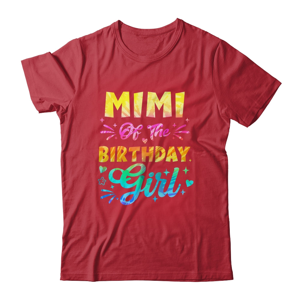 Mimi Of The Birthday Girl Tie Dye 1st Birthday Family Shirt & Hoodie | siriusteestore