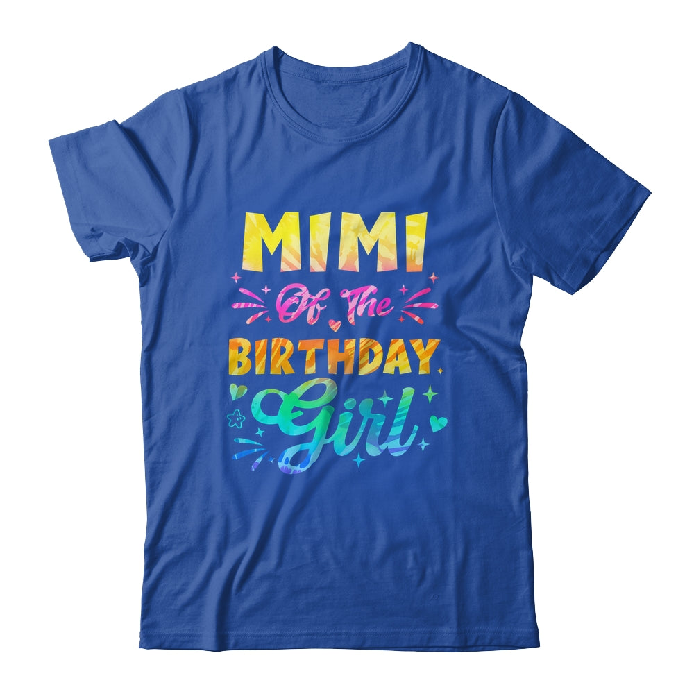 Mimi Of The Birthday Girl Tie Dye 1st Birthday Family Shirt & Hoodie | siriusteestore