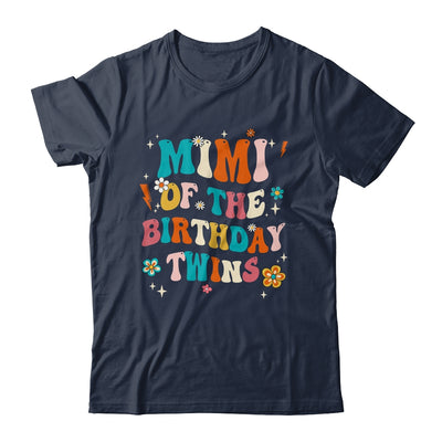 Mimi Of The Birthday Twins Boys Girls Party Retro Bday Shirt & Hoodie | siriusteestore