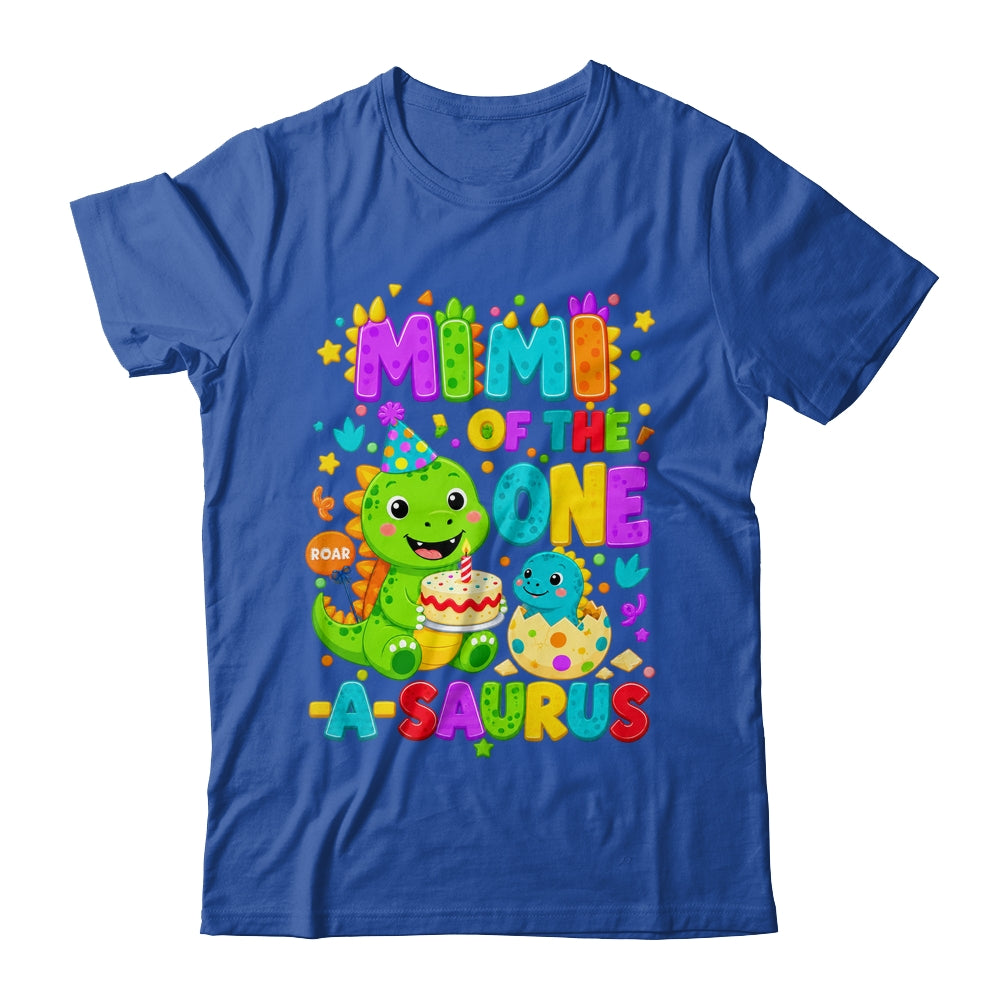 Mimi Of The One-A-Saurus 1St Birthday Boy T-Rex Dinosaur Shirt & Hoodie | siriusteestore