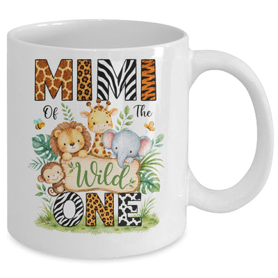 Mimi Of The Wild One First Birthday Boy Jungle Safari Mug | siriusteestore