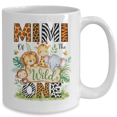 Mimi Of The Wild One First Birthday Boy Jungle Safari Mug | siriusteestore