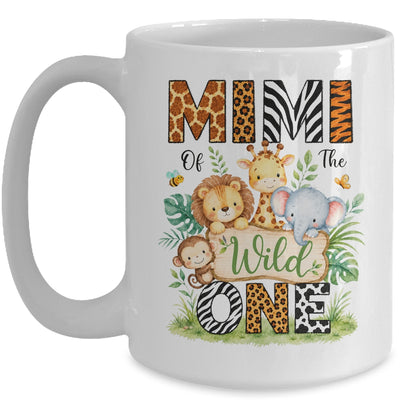 Mimi Of The Wild One First Birthday Boy Jungle Safari Mug | siriusteestore