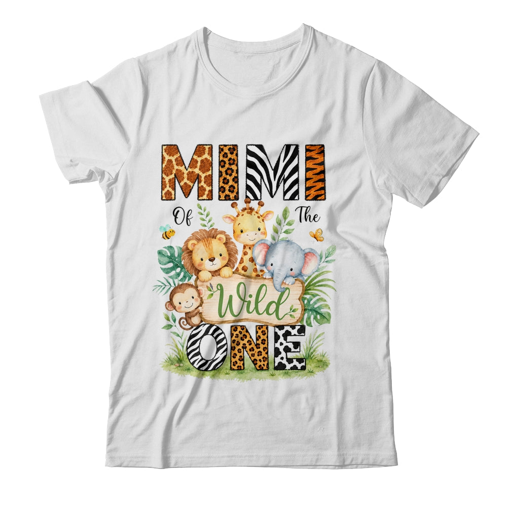 Mimi Of The Wild One First Birthday Boy Jungle Safari Shirt & Hoodie | siriusteestore