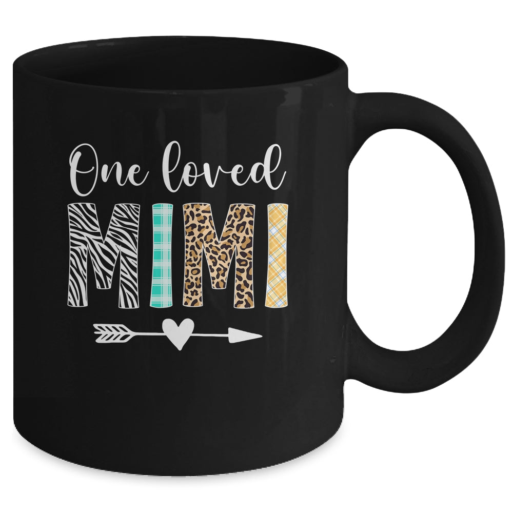 Mimi Women Cute Design One Loved Mimi Mother's Day Mug | siriusteestore