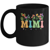 Mimi Women Wildflower Floral Design Mimi Mothers Day Mug | siriusteestore