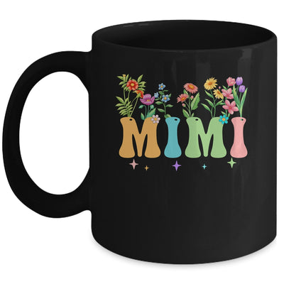 Mimi Women Wildflower Floral Design Mimi Mothers Day Mug | siriusteestore