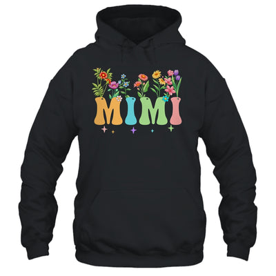 Mimi Women Wildflower Floral Design Mimi Mothers Day Shirt & Tank Top | siriusteestore