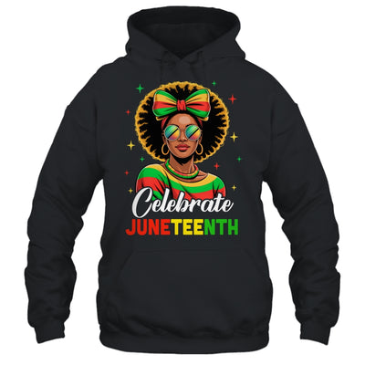 Miss Juneteenth Freedom Black American African Women Girl Shirt & Tank Top | siriusteestore