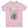 Miss Three-Esta Fiesta Cactus 3rd Birthday Party Outfit Youth Shirt | siriusteestore