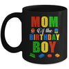 Mom Birthday Boy Master Builder Building Bricks Blocks Mug | siriusteestore